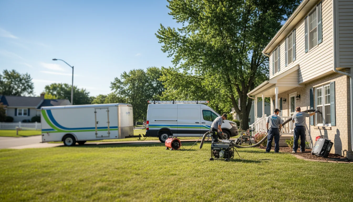 Flooded Basement Restoration And Cleanup With Repair in Mount Gilead, NC near me